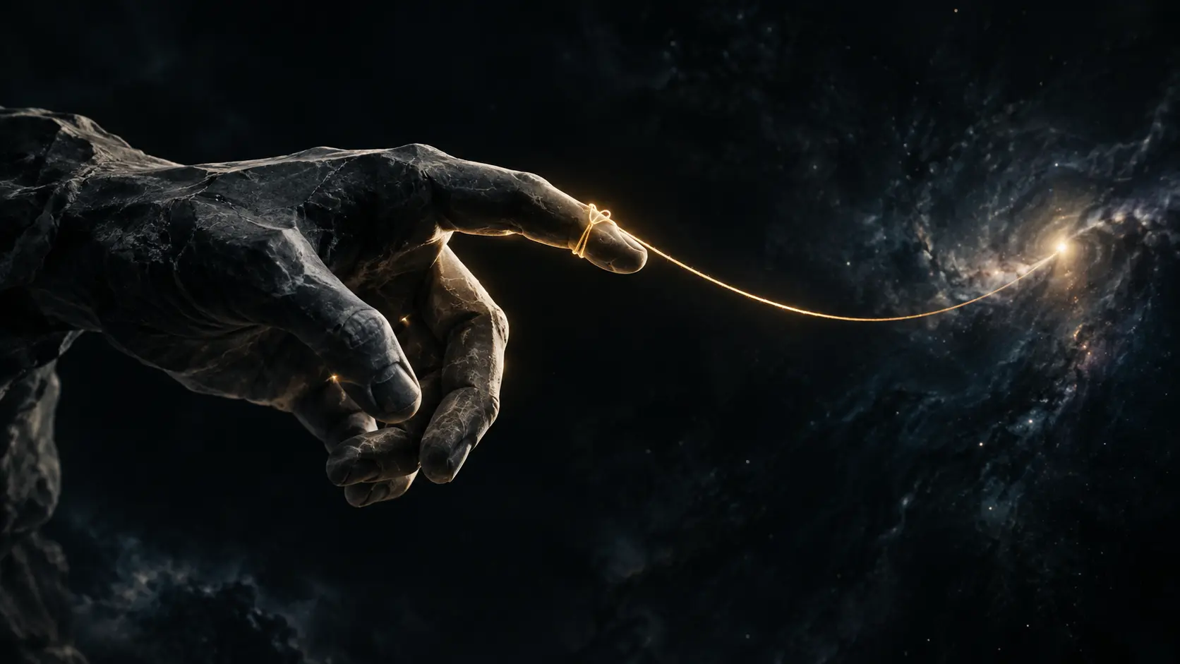 The Tether on the Finger